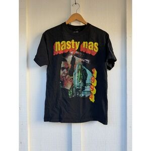 Size Medium M Nasty Nas Shirt Black 2017 Official Rap Tee